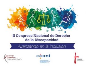 Logo del II Congreso nacional de Derecho de la Discapacidad