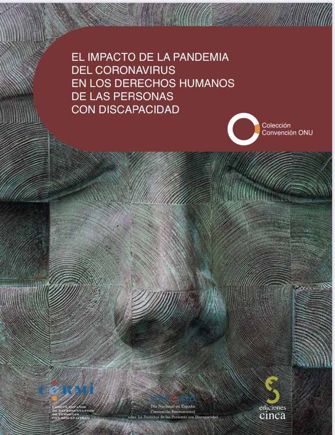 portada del informe “El impacto de la pandemia del coronavirus en los derechos humanos de la personas con discapacidad en España”