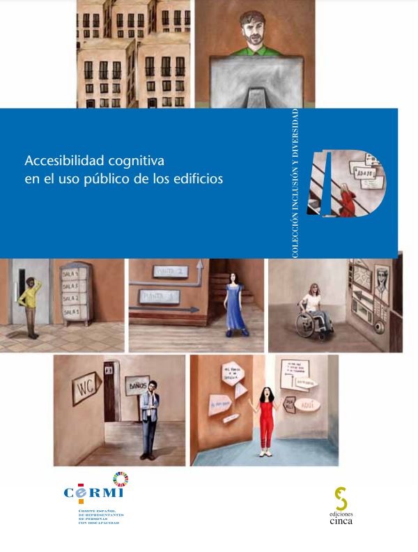 Portada del libro ‘Accesibilidad cognitiva en el uso público de los edificios’