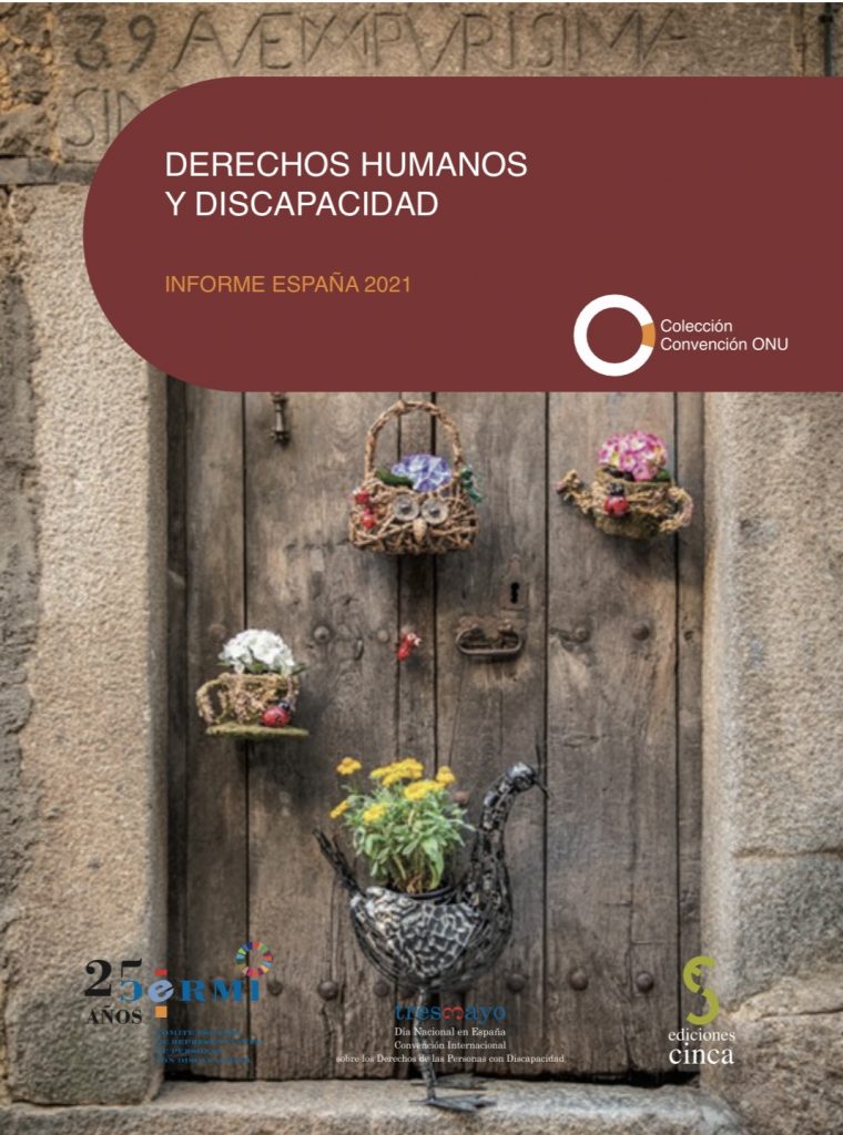 Portada del Informe “Derechos Humanos y Discapacidad España 2021”