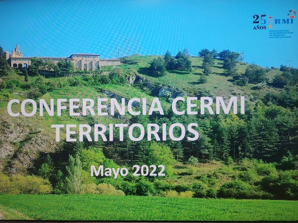 Portada de la Conferencia de CERMI Territorios