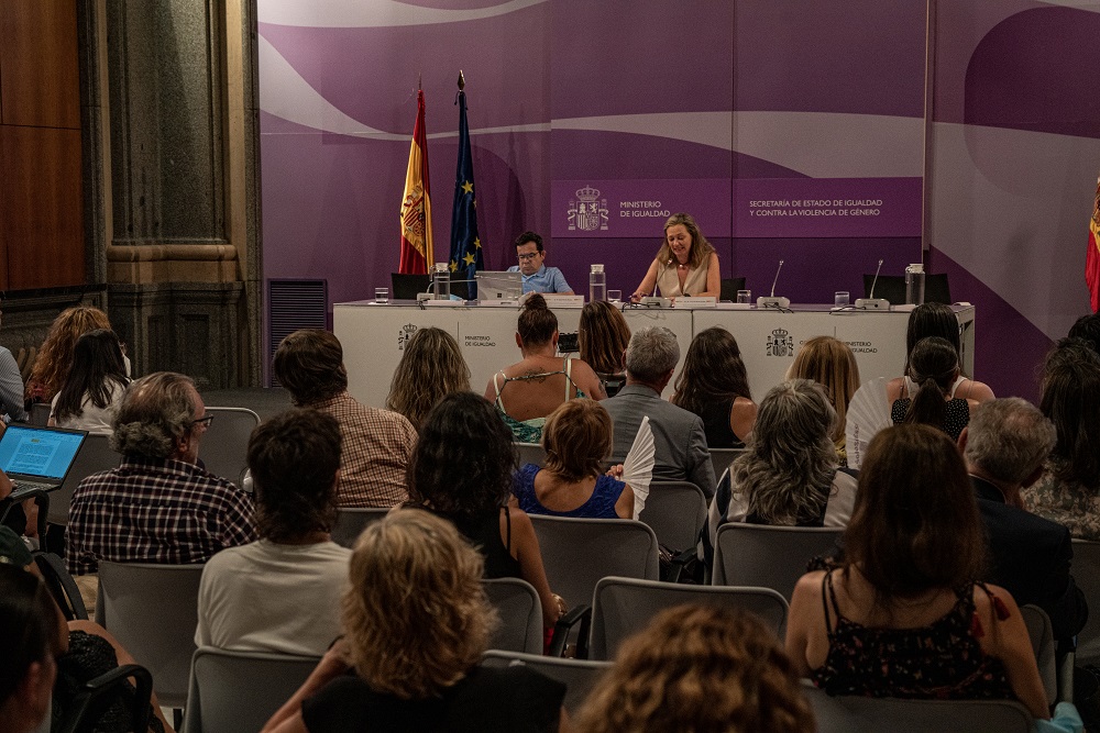Acto de presentación de la Investigación ‘La trata de mujeres y niñas con discapacidad con fines de explotación sexual en España’ desarrollada por el Observatorio Estatal de la Discapacidad