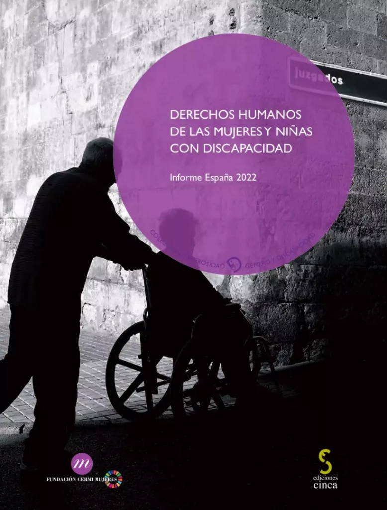 Portada del informe de derechos humanos de mujeres y niñas con discapacidad 2022