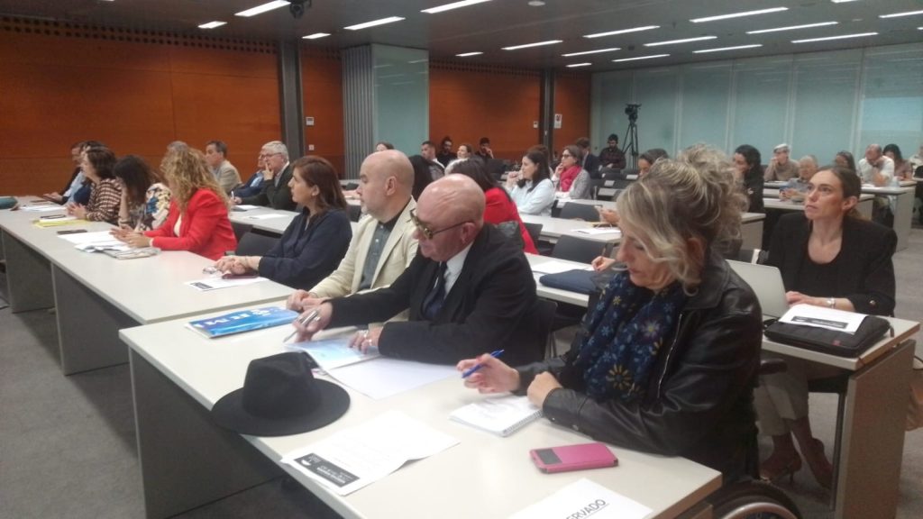 Asistentes al VI Congreso sobre Derechos Humanos celebrado en Valencia