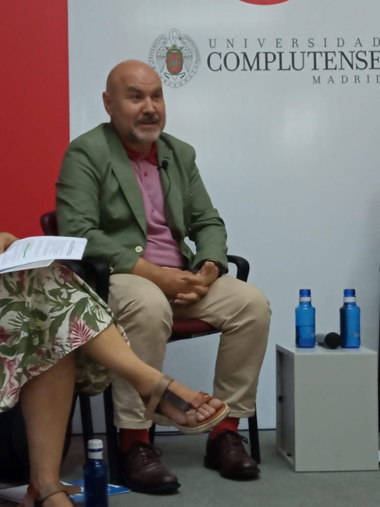 Luis Cayo Pérez Bueno, en los cursos de verano de la Complutense, en San Lorenzo de El Escorial