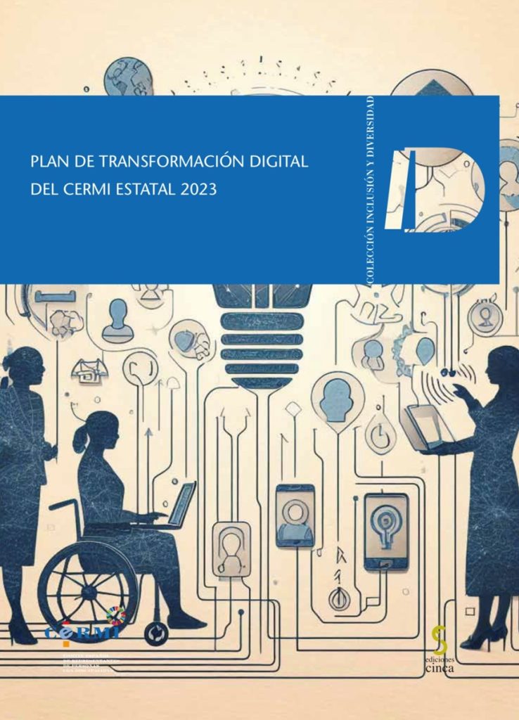 Portada de la publicación del CERMI de su Plan de Transformación Digital