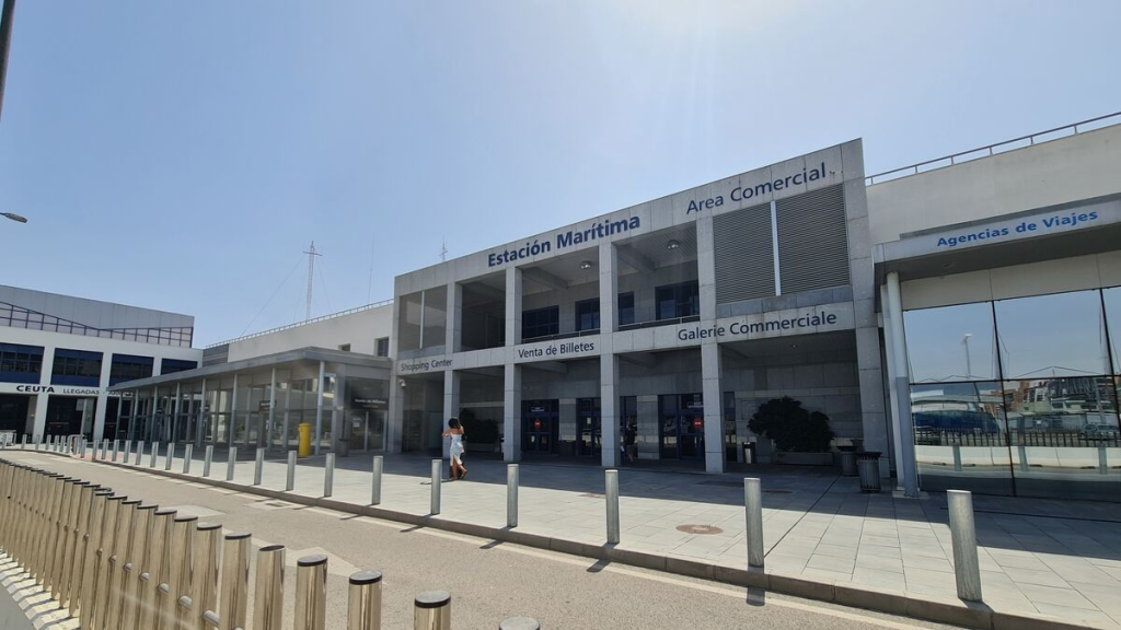 Imagen de la estación marítima del Puerto de Algeciras, Cádiz  