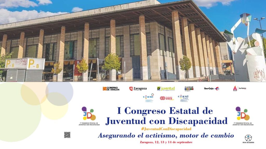 Infografía del I Congreso Estatal de Juventud con Discapacidad