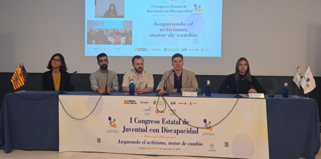 Participantes en el I Congreso Juventud Discapacidad