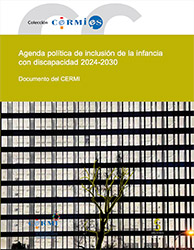 Portada de la publicación: "Agenda política de inclusión de la infancia con discapacidad 2024-2030"