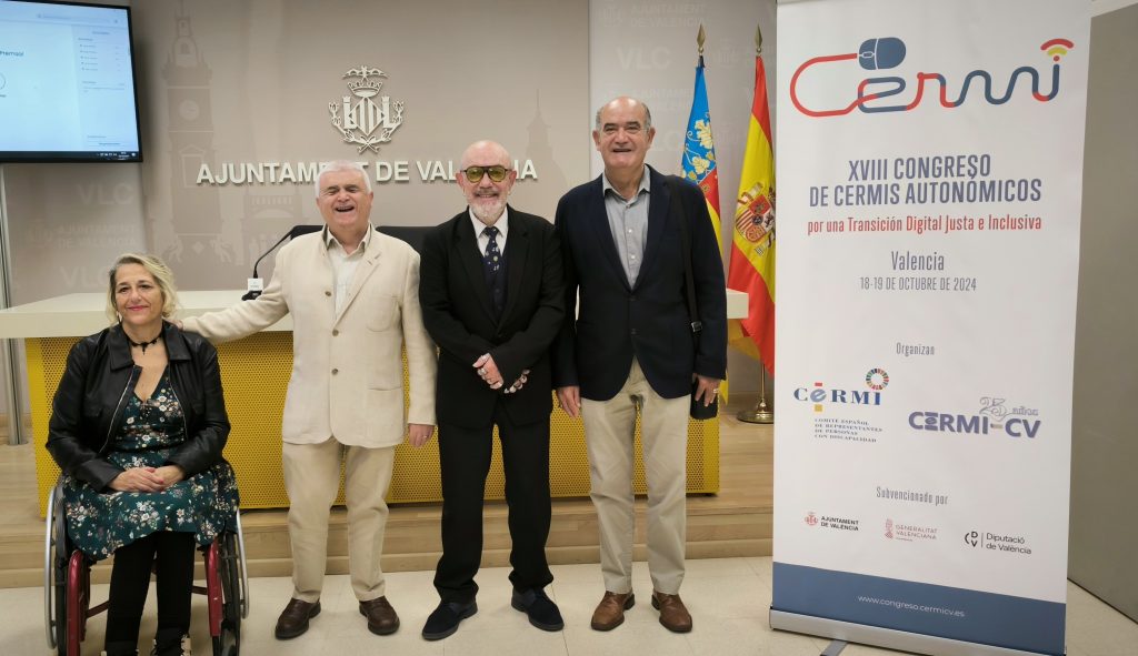 Fotografia de la presentación oficial del XVIII Congreso de CERMIS Autonómicos