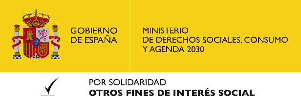 Logotipo del Ministerio de Derechos Sociales, Consumo y Agenda 2030